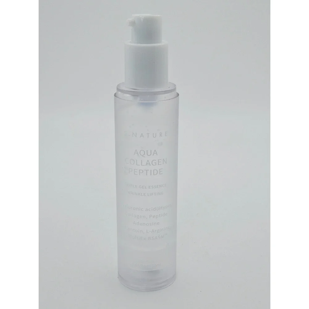 S.Nature Aqua Collagen Peptide Triple Gel Essence 50ml Wrinkle Lifting K-Beauty